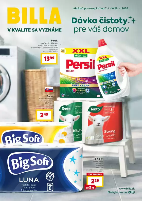 Katalóg Billa v Trnava | Skvelá ponuka pre lovcov výhodných ponúk | 2026-04-07T00:00:00.000Z - 2026-04-28T00:00:00.000Z