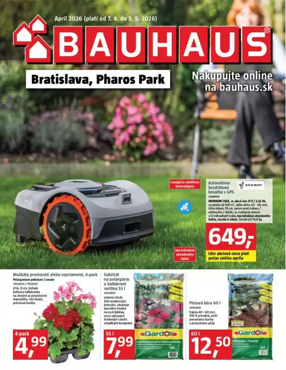 Katalóg BAUHAUS v Nitra | BAUHAUS katalóg | 2026-04-07T00:00:00.000Z - 2026-05-03T00:00:00.000Z