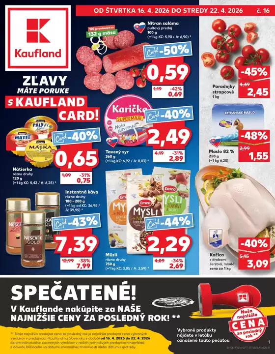 Katalóg Kaufland v Bratislava | Veľký výber ponúk | 2026-04-16T00:00:00.000Z - 2026-04-22T00:00:00.000Z