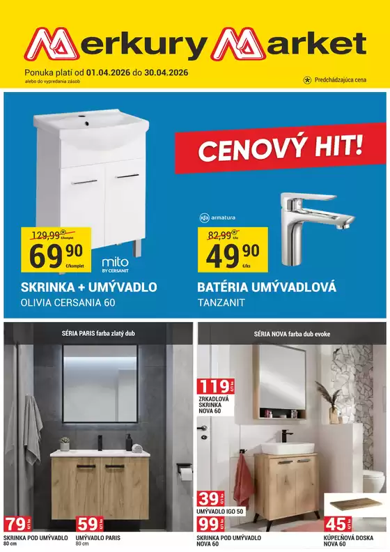 Katalóg Merkury Market | Leták 01.04.-30.04.2026 | 2026-04-01T00:00:00.000Z - 2026-04-30T00:00:00.000Z