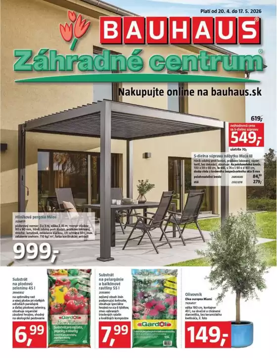 Katalóg BAUHAUS v Zlaté Moravce | Nové ponuky na objavenie | 2026-04-07T00:00:00.000Z - 2026-05-03T00:00:00.000Z