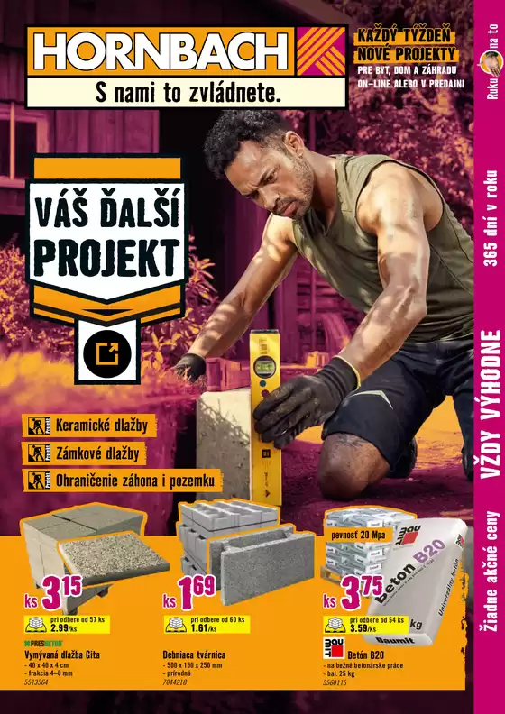 Katalóg HORNBACH | Váš ďalší projekt - Stavebniny | 2026-04-23T00:00:00.000Z - 2026-05-07T00:00:00.000Z