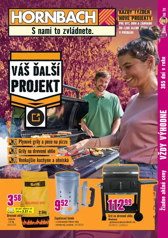 Katalóg HORNBACH | Váš ďalší projekt - Grily a grilovanie | 2026-04-30T00:00:00.000Z - 2026-05-14T00:00:00.000Z