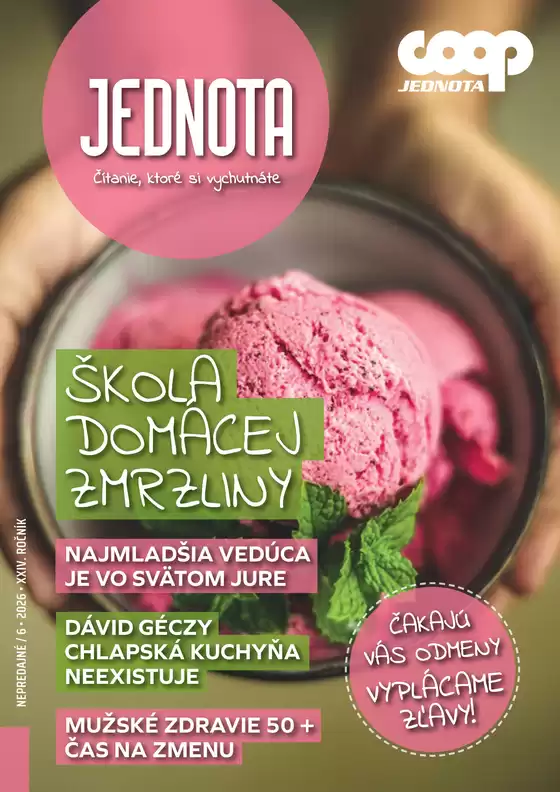 Katalóg COOP Jednota v Žiar nad Hronom | Najlepšie ponuky a zľavy | 2026-06-01T00:00:00.000Z - 2026-06-30T00:00:00.000Z