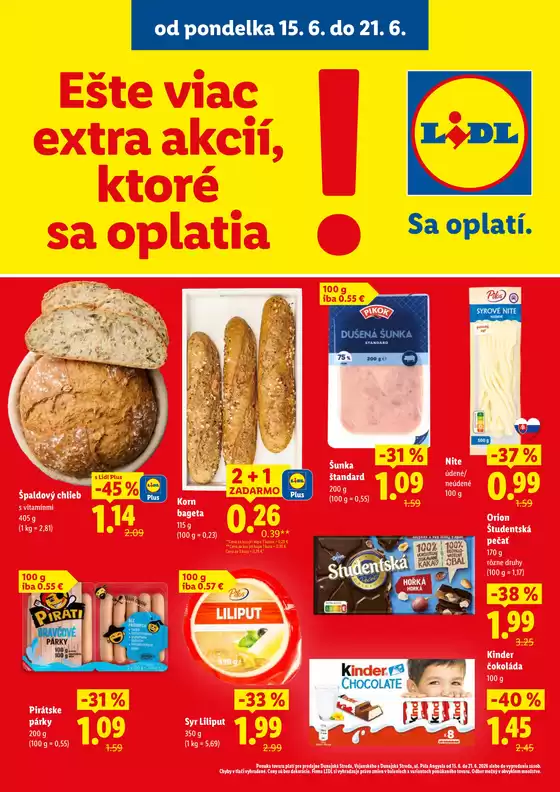 Katalóg Lidl | Platné od 15. 06. 2026 | 2026-06-15T00:00:00.000Z - 2026-06-21T00:00:00.000Z