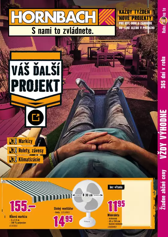 Katalóg HORNBACH | Aktuálne výhodné ponuky a akcie | 2026-06-18T00:00:00.000Z - 2026-07-02T00:00:00.000Z