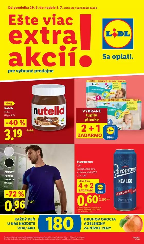 Katalóg Lidl v Poprad | Platné od 29. 06. 2026 | 2026-06-29T00:00:00.000Z - 2026-07-05T00:00:00.000Z