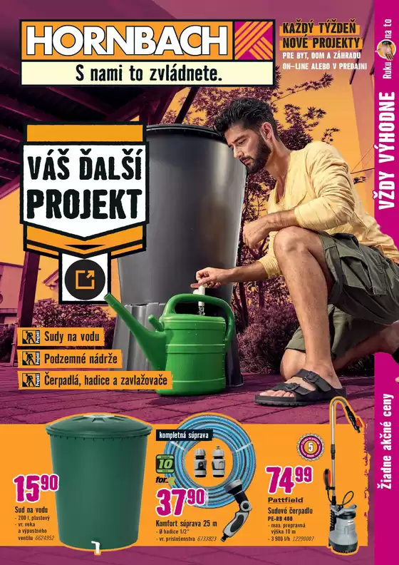 Katalóg HORNBACH | Zľavy a akcie | 2026-07-22T00:00:00.000Z - 2026-08-05T00:00:00.000Z