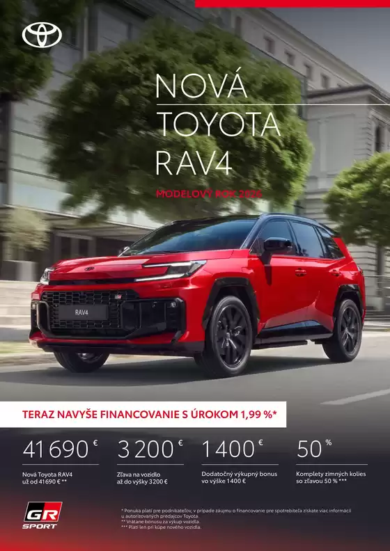 Katalóg Toyota v Šamorín | Cennik nova rav4 my26 | 2026-01-01T00:00:00.000Z - 2026-12-31T00:00:00.000Z