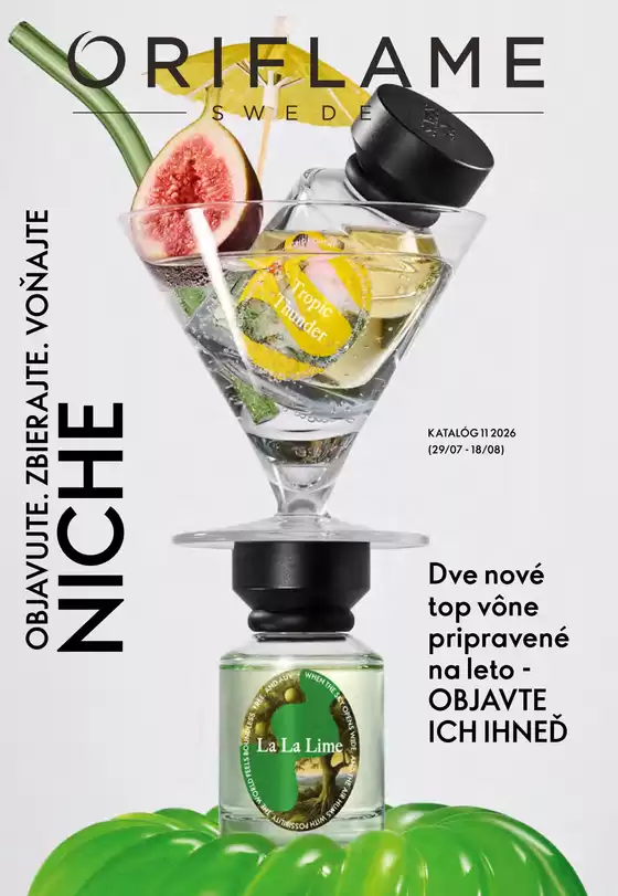Katalóg Oriflame | Najlepšie ponuky a zľavy | 2026-07-29T00:00:00.000Z - 2026-08-18T00:00:00.000Z