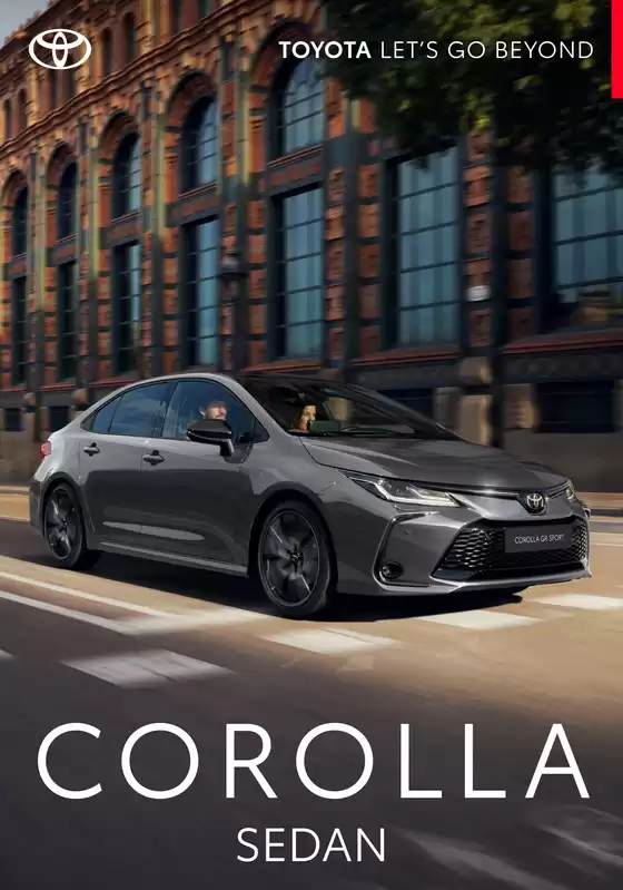 Katalóg Toyota v Dunajská lužná | Modular pack corolla sd | 2026-01-01T00:00:00.000Z - 2026-12-31T00:00:00.000Z