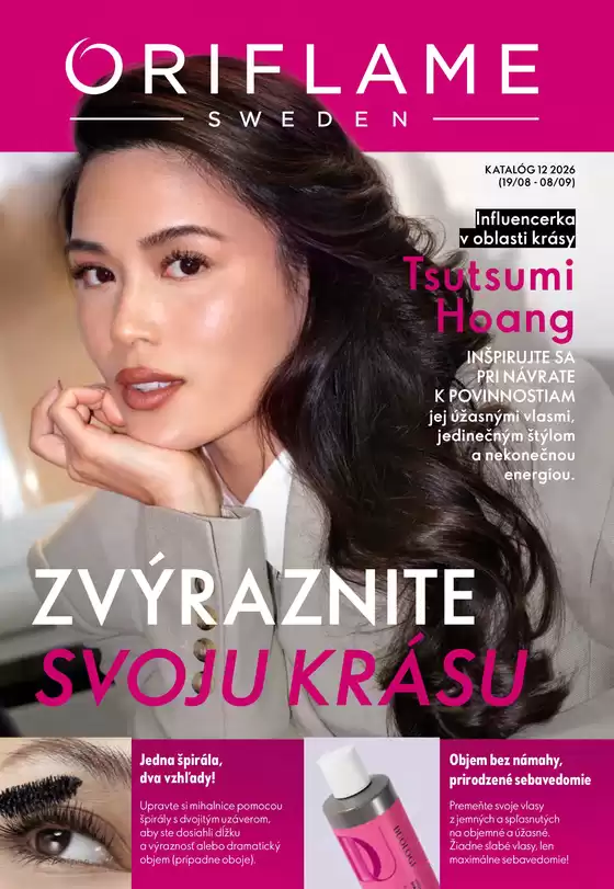 Katalóg Oriflame | Exkluzívne výhodné ponuky | 2026-08-19T00:00:00.000Z - 2026-09-08T00:00:00.000Z