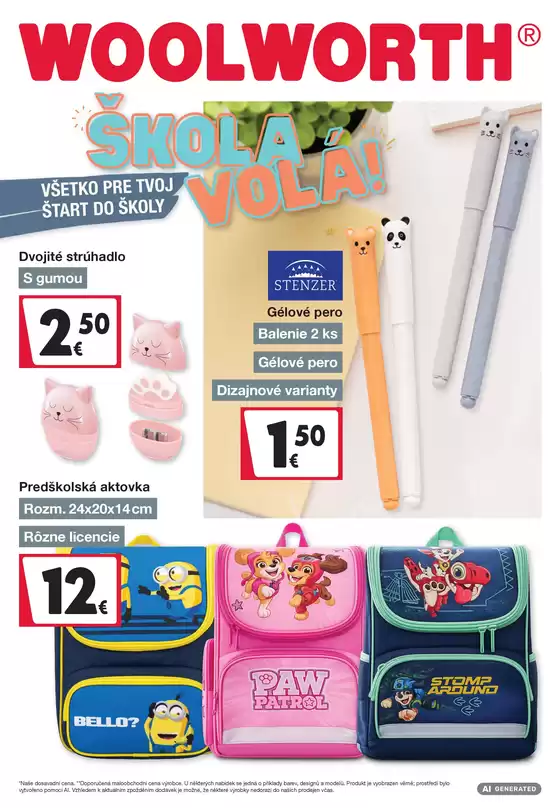 Katalóg Woolworth | Woolworth: Ahoj Slovensko! | 2026-08-21T00:00:00.000Z - 2026-08-31T00:00:00.000Z