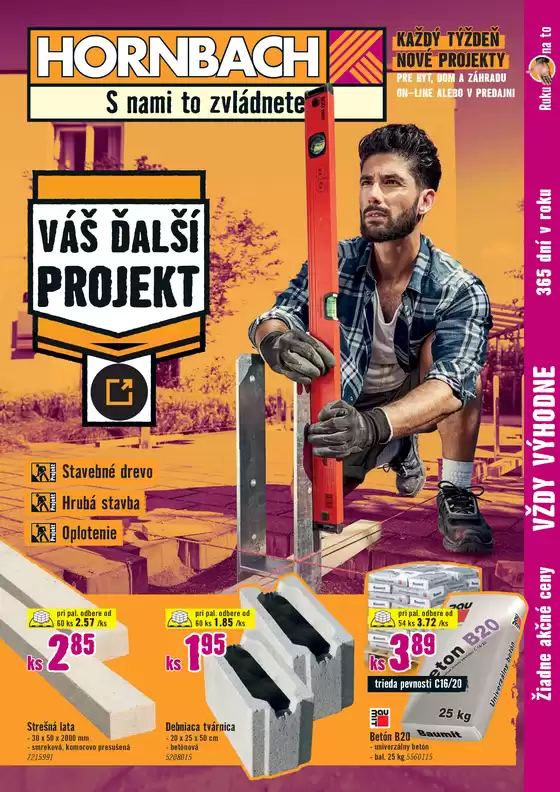 Katalóg HORNBACH | Najlepšie ponuky pre všetkých zákazníkov | 2026-08-27T00:00:00.000Z - 2026-09-10T00:00:00.000Z