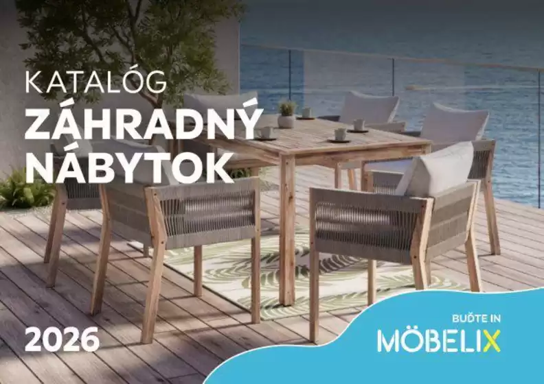 Katalóg Möbelix | Naše najlepšie ponuky pre vás | 2026-03-01T00:00:00.000Z - 2026-09-30T00:00:00.000Z