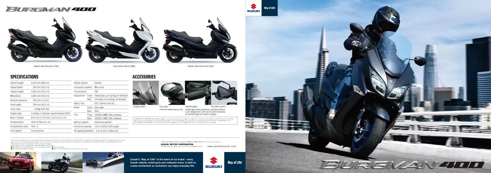 Katalóg Suzuki v Veľký Šariš | BURGMAN 400 katalóg | 2026-09-03T00:00:00.000Z - 2026-09-17T00:00:00.000Z