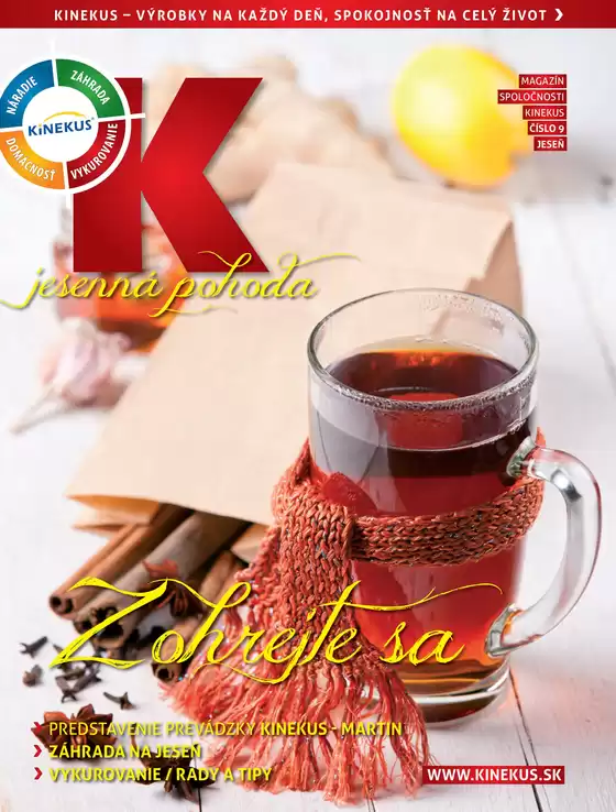 Katalóg Kinekus v Spišské Podhradie | K magazin jesen 2015 | 2026-09-07T00:00:00.000Z - 2026-09-21T00:00:00.000Z