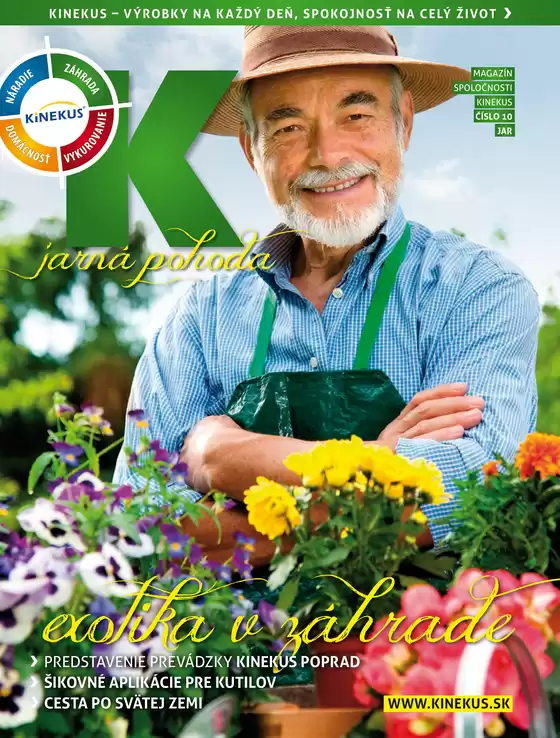 Katalóg Kinekus v Spišské Podhradie | K magazin jar 2016 web | 2026-09-07T00:00:00.000Z - 2026-09-21T00:00:00.000Z