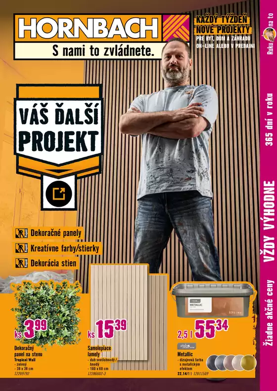 Katalóg HORNBACH v Prešov | Najlepšie ponuky pre šetrných | 2026-09-10T00:00:00.000Z - 2026-09-24T00:00:00.000Z