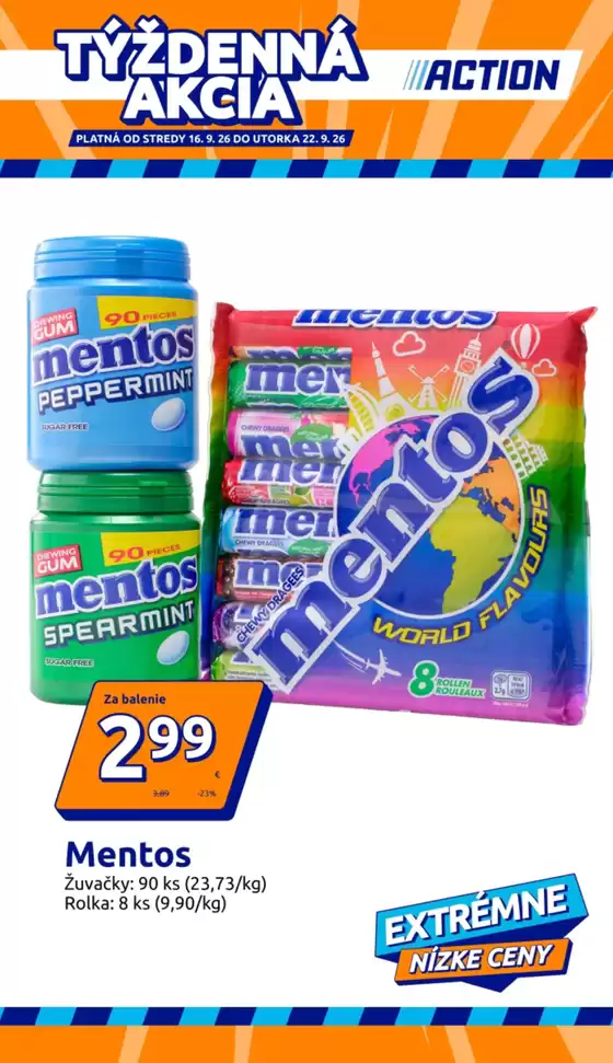 Katalóg Action | Action leták platný do 22.09.2026 | 2026-09-16T00:00:00.000Z - 2026-09-22T00:00:00.000Z