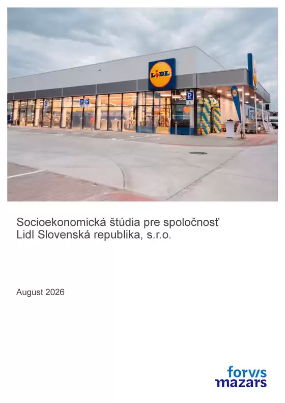 Katalóg Lidl v Ružomberok | Socioekonomicka studia Lidl 2025 | 2025-08-07T00:00:00.000Z - 2027-08-01T00:00:00.000Z