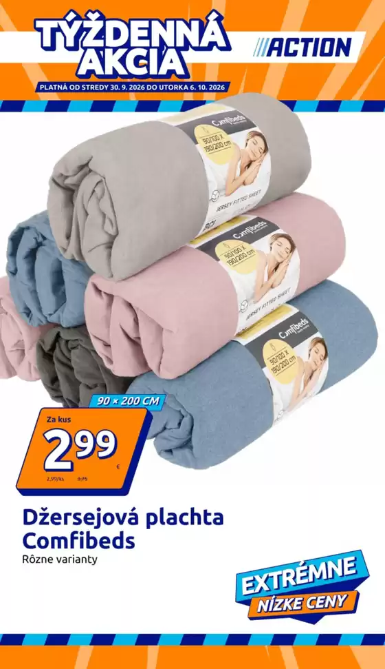 Katalóg Action v Dunajská Streda | Action leták platný do 06.10.2026 | 2026-09-30T00:00:00.000Z - 2026-10-06T00:00:00.000Z