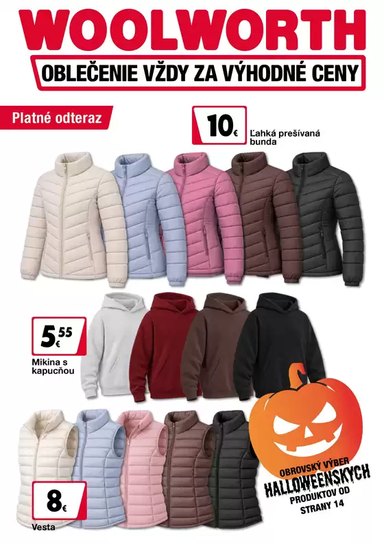 Katalóg Woolworth v Sobrance | Woolworth: Ahoj Slovensko! | 2026-10-02T00:00:00.000Z - 2026-10-12T00:00:00.000Z