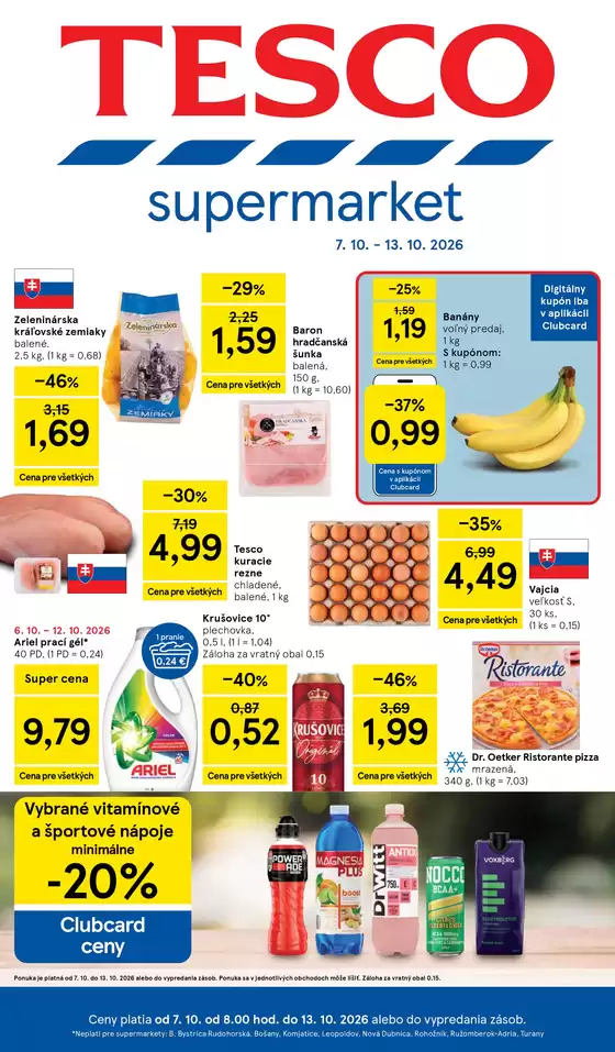 Katalóg Tesco v Bratislava | Tesco katalóg | 2026-10-07T00:00:00.000Z - 2026-10-13T00:00:00.000Z