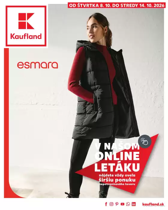 Katalóg Kaufland v Topoľčany | Najlepšie ponuky pre šetrných | 2026-10-08T00:00:00.000Z - 2026-10-14T00:00:00.000Z