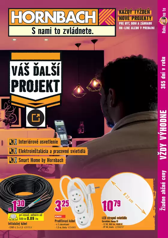 Katalóg HORNBACH | Najlepšie ponuky pre lovcov výhodných ponúk | 2026-10-28T00:00:00.000Z - 2026-11-11T00:00:00.000Z