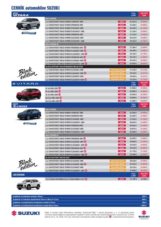 Katalóg Suzuki | Cenik2027 | 2026-10-30T00:00:00.000Z - 2026-11-13T00:00:00.000Z