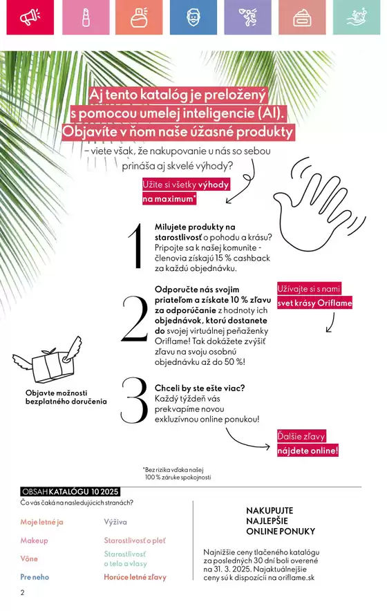 ORIFLAME katalóg