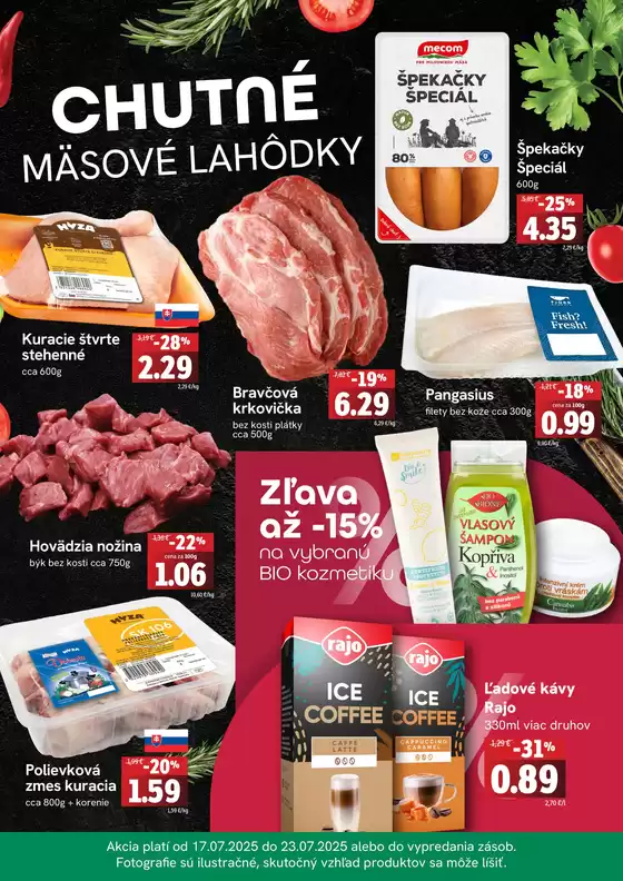 Týždenná akcia FRESH Plus