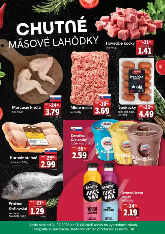Týždenná akcia FRESH Plus