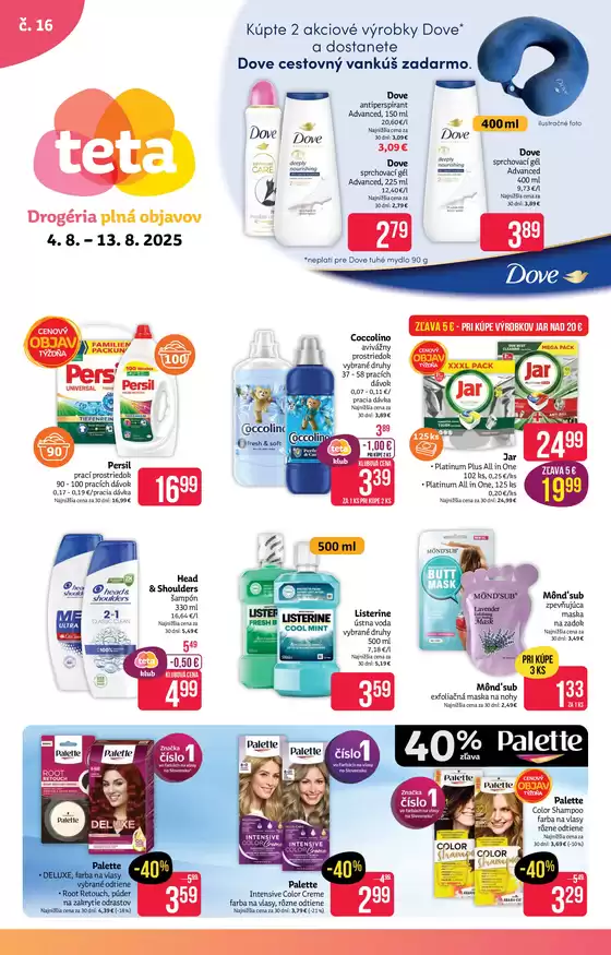 TETA Drogerie katalóg