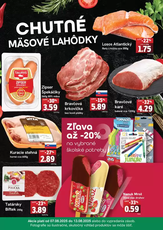 Týždenná akcia FRESH Plus