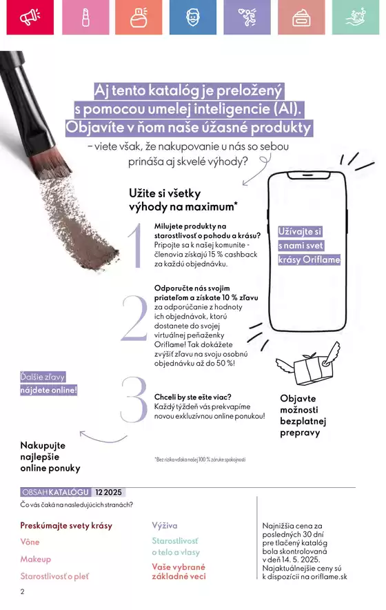 ORIFLAME katalóg