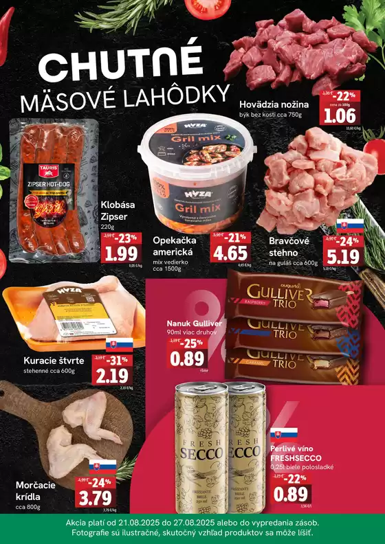 Týždenná akcia FRESH Plus