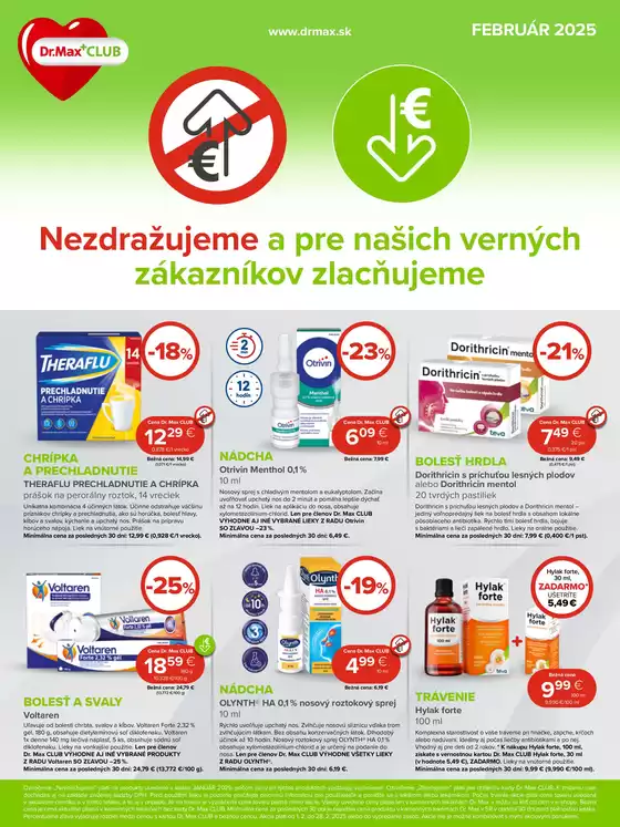 Katalóg Dr Max v Košice | TOP Letak FEBRUAR 2025 dermo nahlad 1 | 2025-08-27T00:00:00.000Z - 2025-12-31T00:00:00.000Z