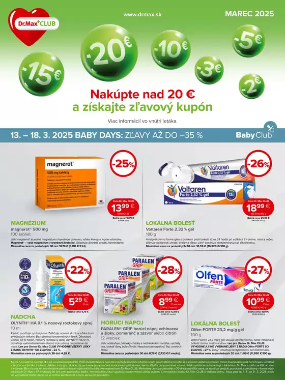 Katalóg Dr Max v Košice | TOP Letak MAREC 2025 dermo nahlad 2 | 2025-08-27T00:00:00.000Z - 2025-12-31T00:00:00.000Z