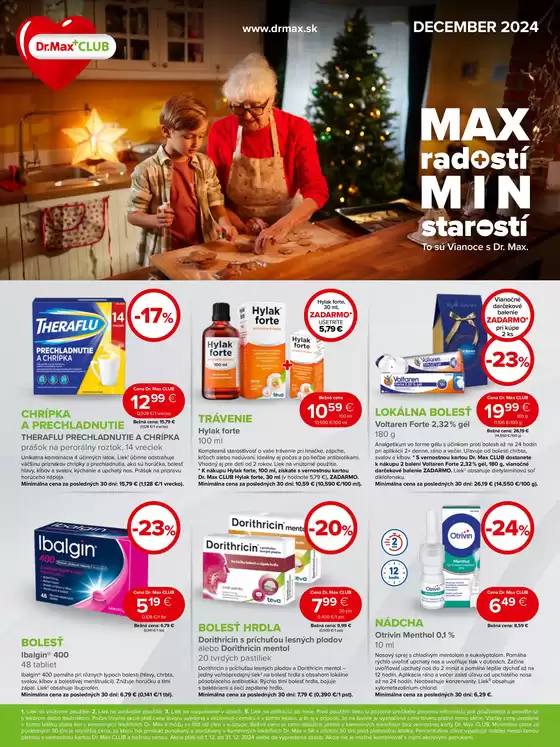 Katalóg Dr Max v Košice | TOP Letak DECEMBER 2024 dermo nahlad 1 | 2025-08-27T00:00:00.000Z - 2025-12-31T00:00:00.000Z