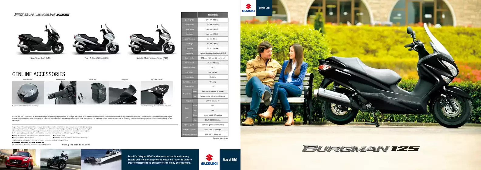 Katalóg Suzuki v Bratislava | Suzuki BURGMAN 125 katalóg | 2025-09-03T00:00:00.000Z - 2025-09-17T00:00:00.000Z