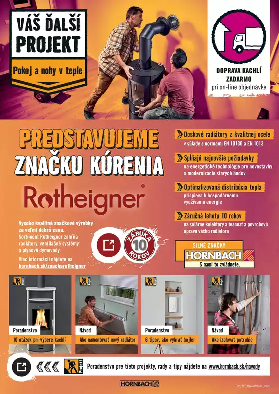Váš ďalší projekt - Teplo domova