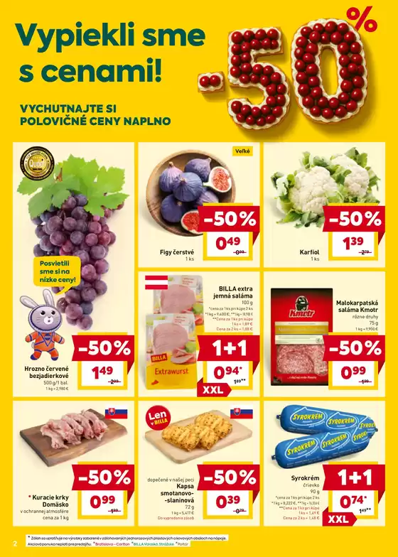 Leták Billa