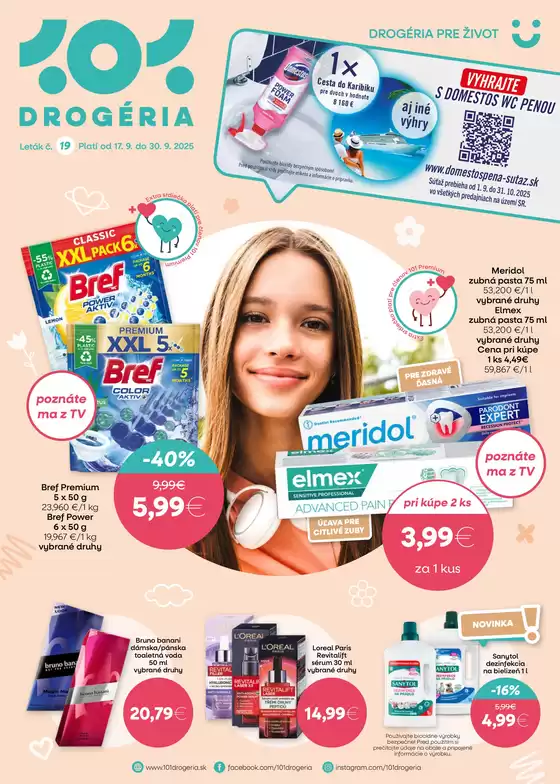 101 Drogerie leták