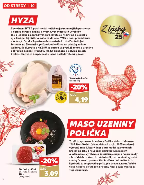 Aktuálne špeciálne akcie