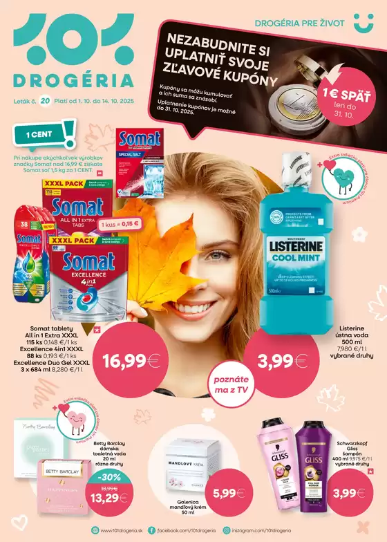 101 Drogerie leták