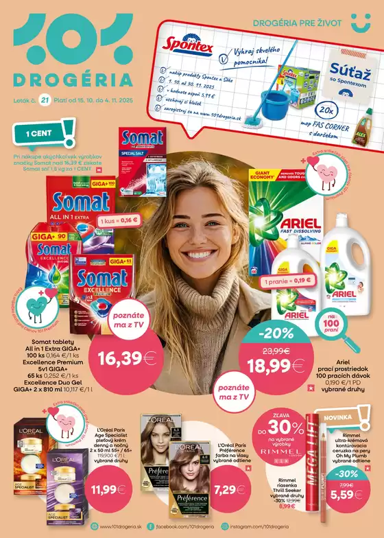 101 Drogerie leták