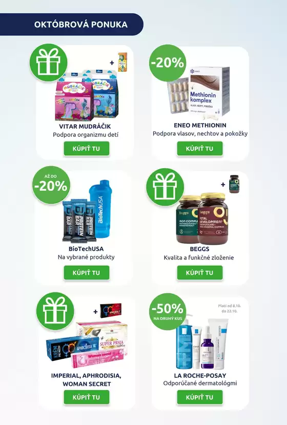 Benu Lekáreň Leták