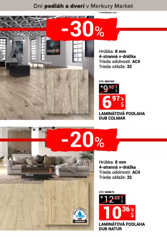 Leták Merkury Market